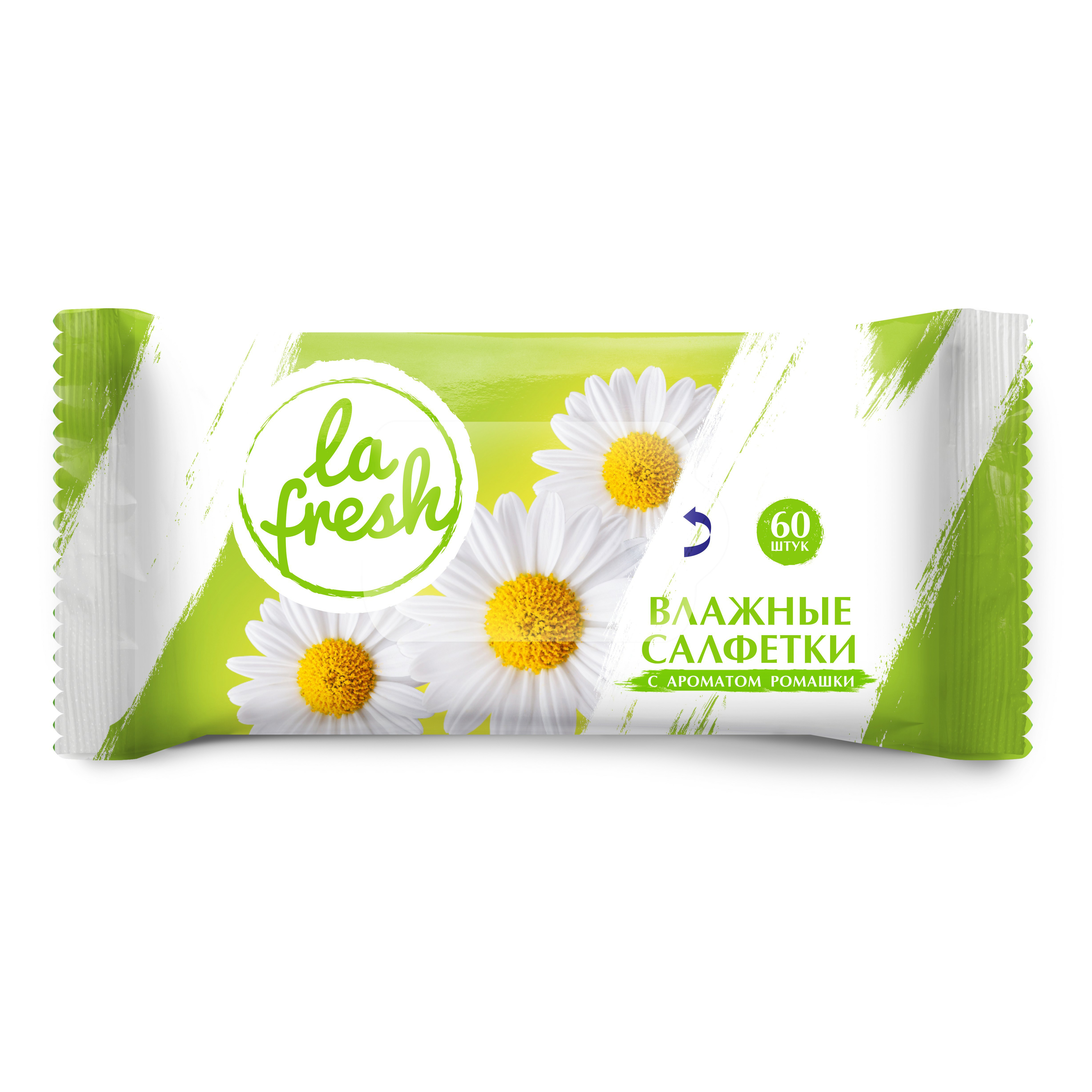 Влажные салфетки La Fresh Ромашка для всей семьи 60 шт