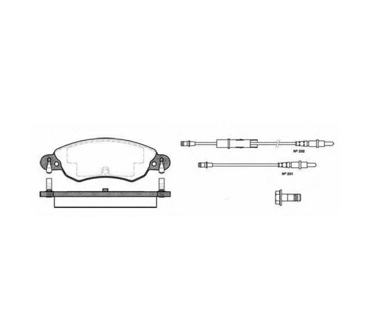 

P61070_=829 04=FDB1410=573026B !колодки дисковые п. Citroen C5 1.8i 16V 00>