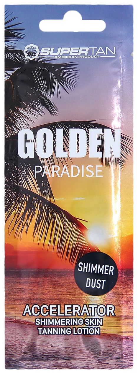 

Ускоритель загара GOLDEN PARADISE мерцающий, 15 мл