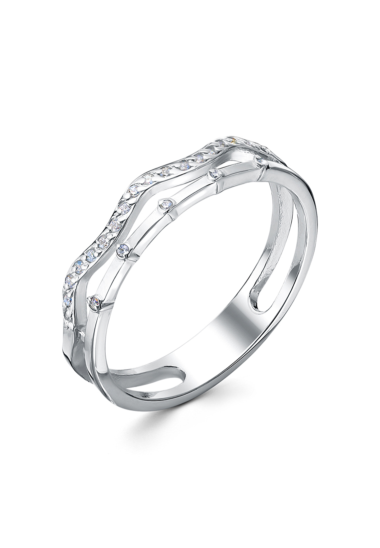 

Кольцо из серебра р.  Kari Jewelry 3101018140, фианит, 3101018140