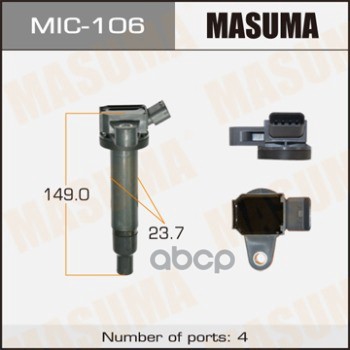 

MIC-106_катушка зажигания! Lexus IS/GS/LS, Toyota Land Cruiser 2.0-4.7i 98>