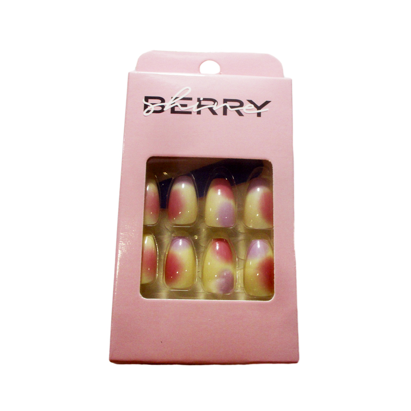 Накладные ногти с клейкой основой и пилочкой Shineberry RM3516245 24 шт