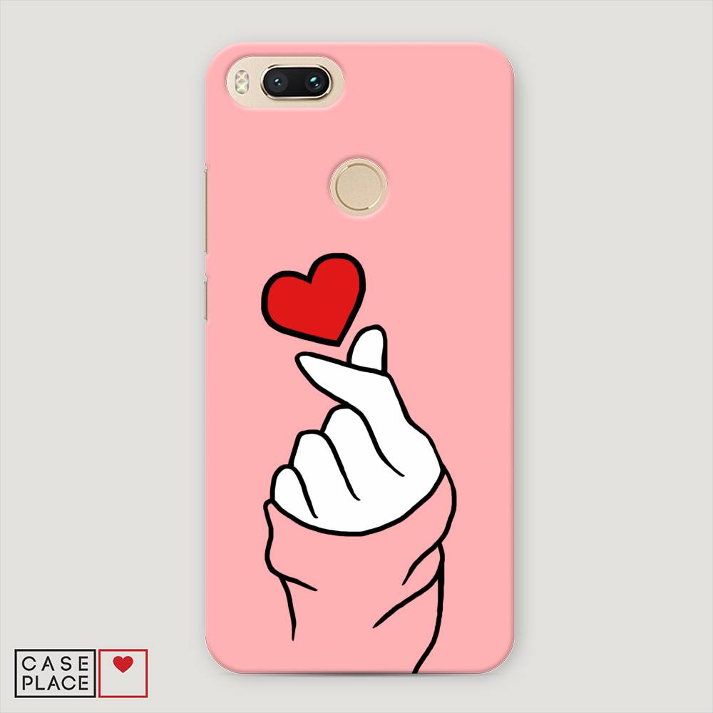 

Пластиковый чехол "Милое сердечко" на Xiaomi Mi A1