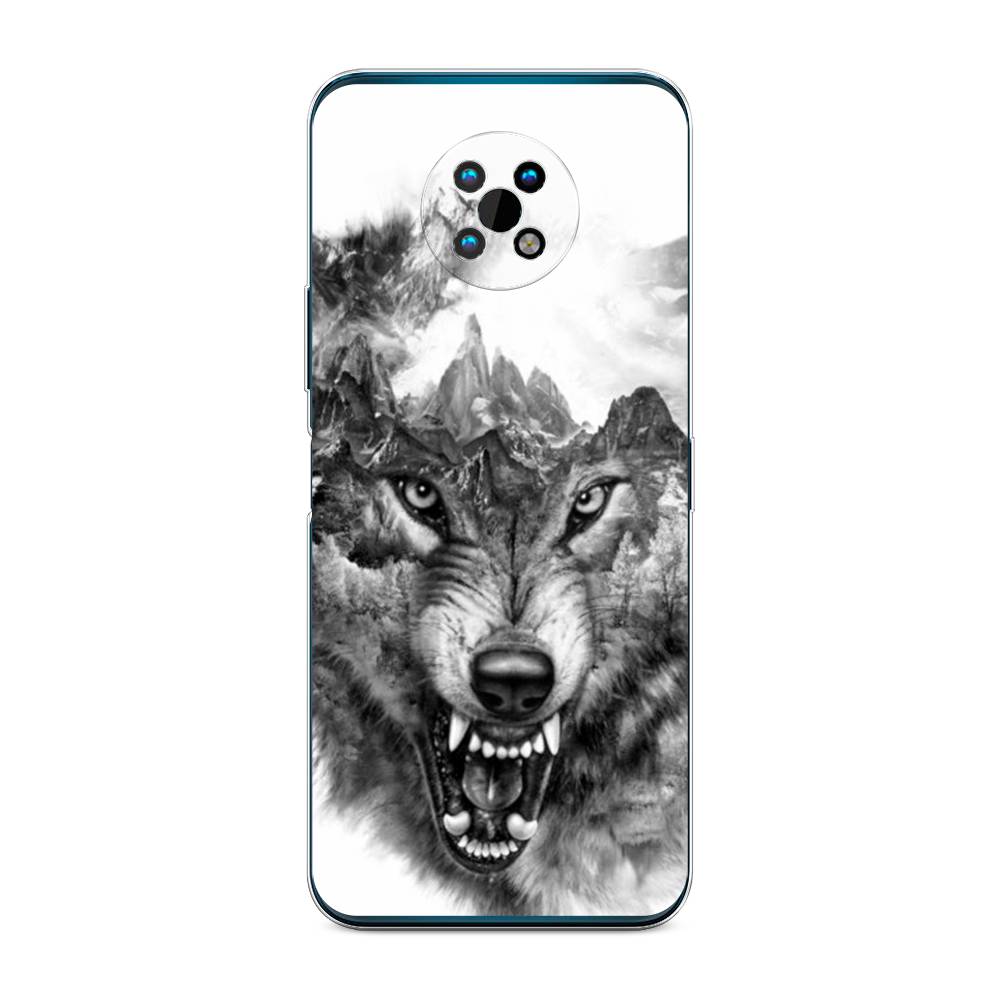 

Чехол Awog на Nokia G50 / Нокиа G50 "Волк в горах", 124950-1