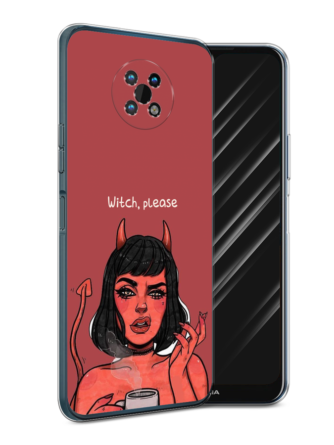 

Чехол Awog на Nokia G50 / Нокиа G50 "Evil Girl", Красный;черный, 124950-6