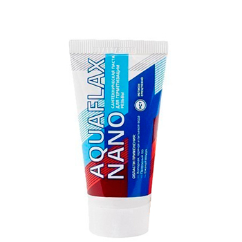 Паста сантехническая уплотнительная AQUAFLAX NANO 30 грамм уплотнительная паста aquaflax nano