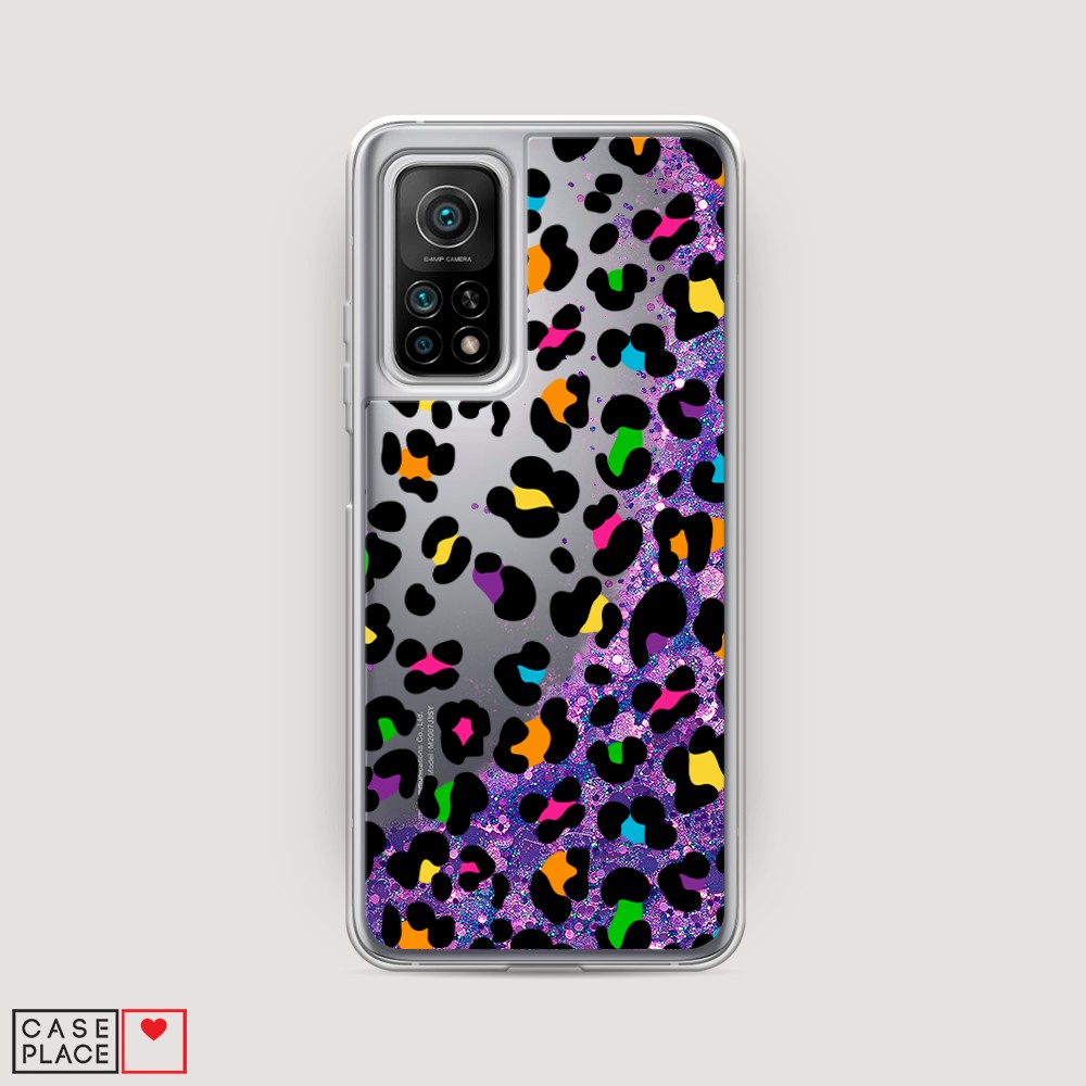 

Чехол Awog на Xiaomi Mi 10T "Яркий леопард", Разноцветный, 39392-1