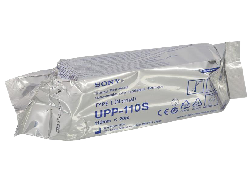 Бумага для УЗИ UPP-110S SONY 110х20 (Orig) 10 шт.