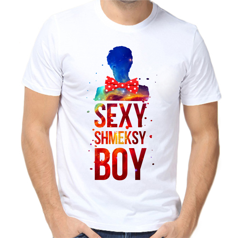 

Футболка мужская белая 60 р-р sexy shmeksy boy, Белый, fm_sexy_shmeksy_boy