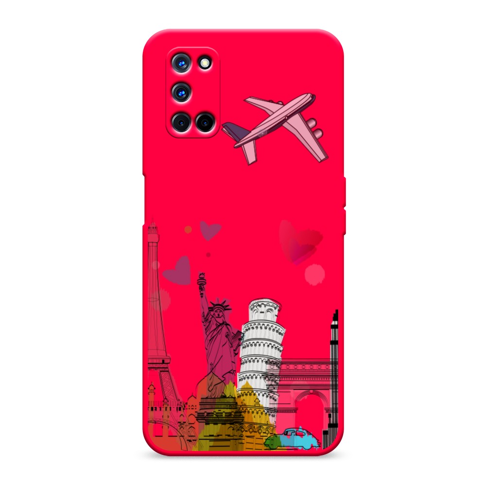 

Чехол Awog на Oppo A52/A72 "Самолет путешествий", Разноцветный, 253153-1