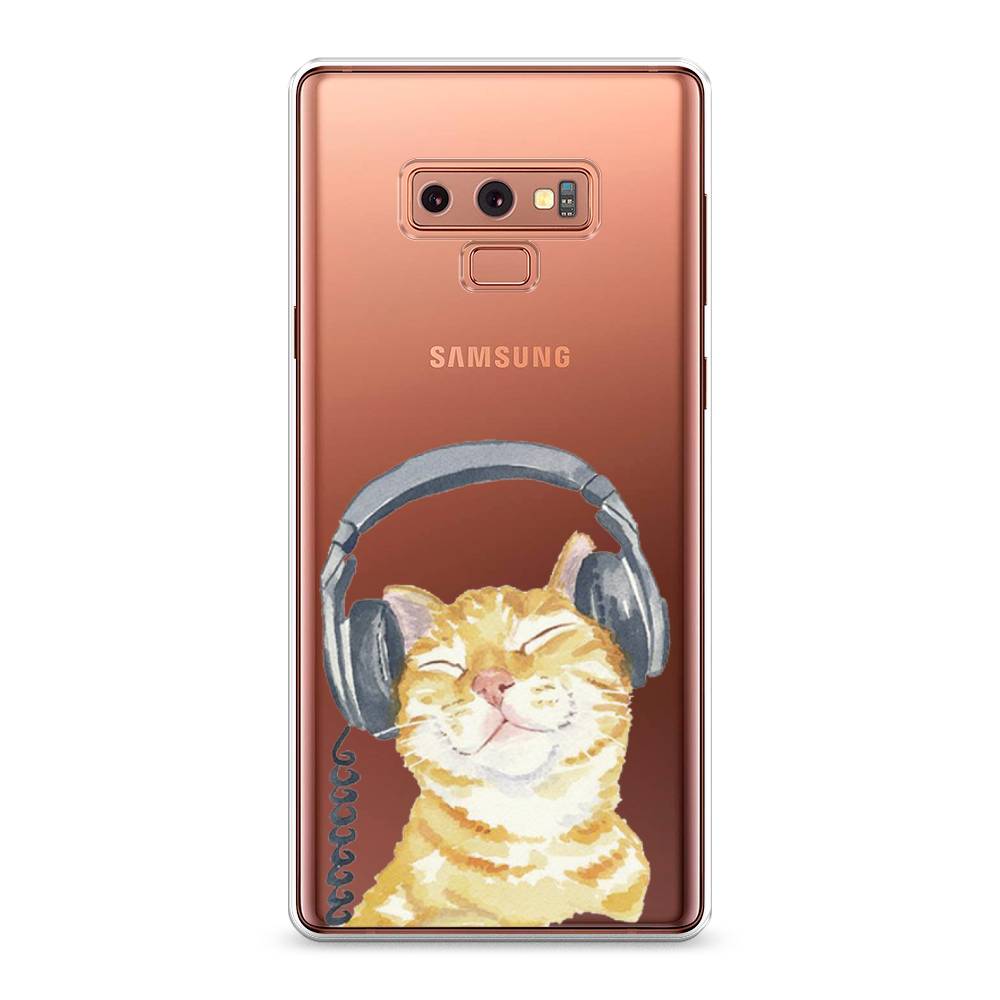 

Чехол Awog "Кот меломан" для Samsung Galaxy Note 9