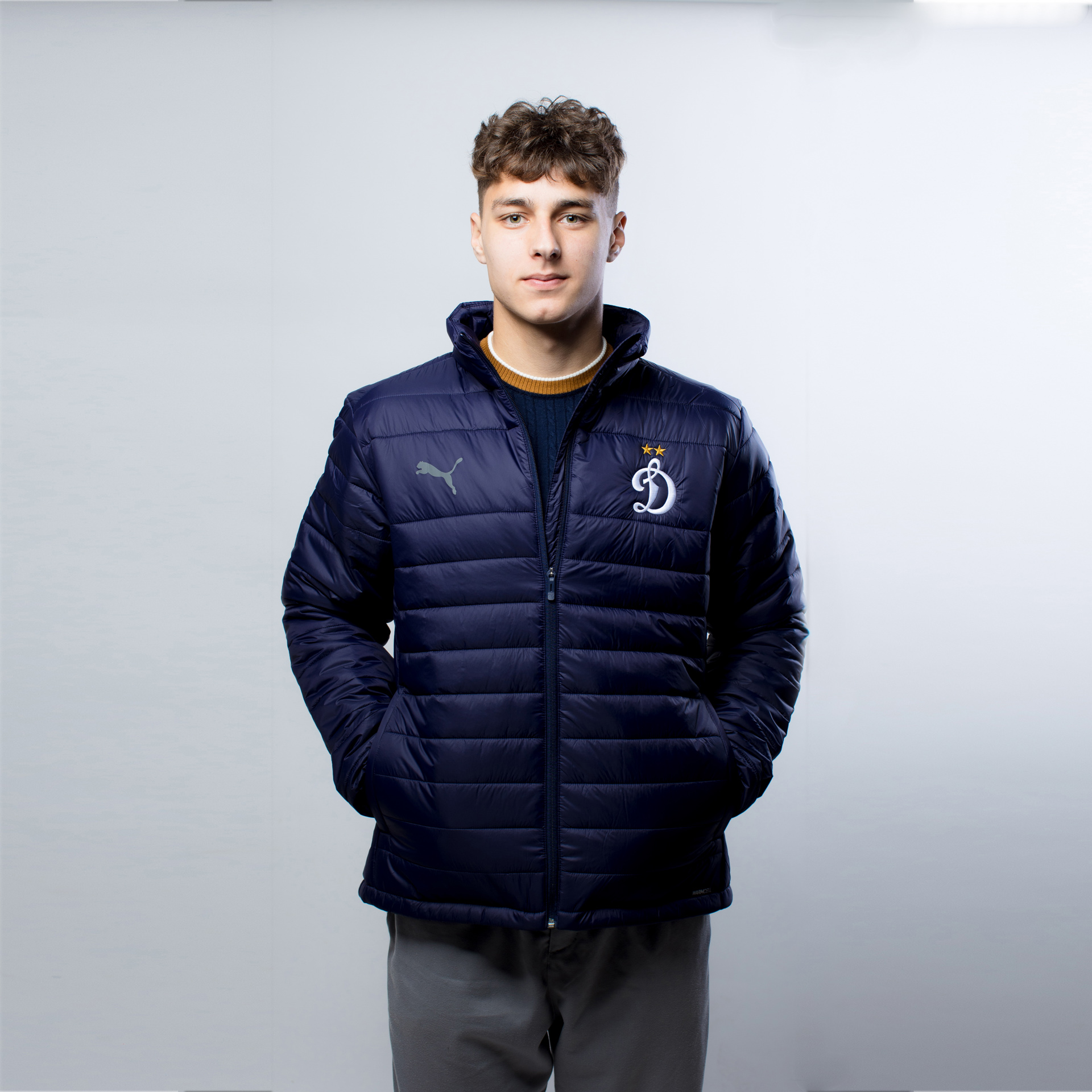 Куртка мужская ФК Динамо Москва 65761706м синяя 2XL 16306₽