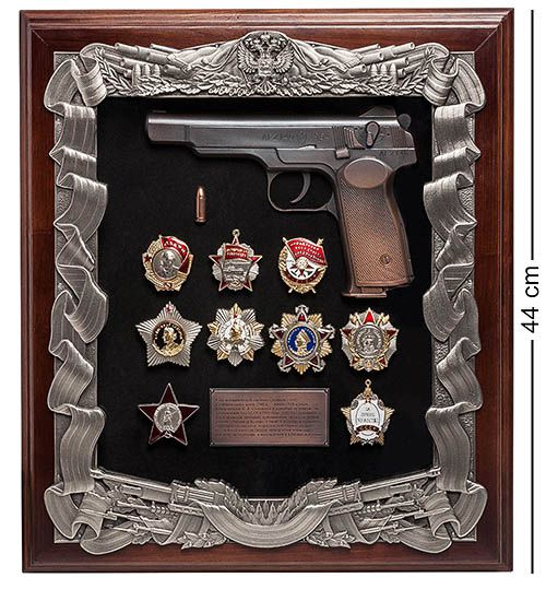 

Панно Стечкин с наградами СССР 40*44 ПК-184 113-704703