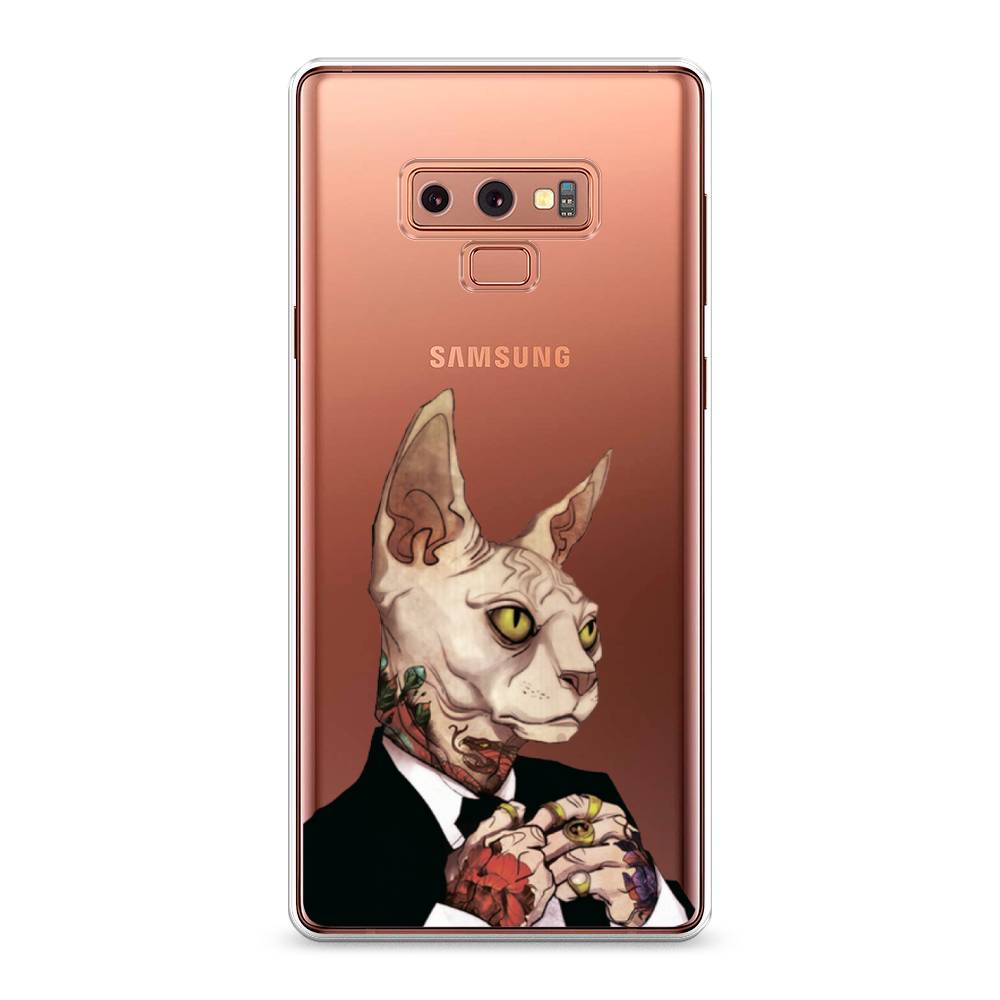 

Чехол Awog на Samsung Galaxy Note 9 "Татуированный сфинкс", Бежевый;черный;красный, 26350-7
