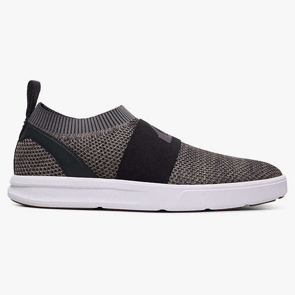 

Кеды мужские Quiksilver AQYS700062 серые 38.5 RU, AQYS700062