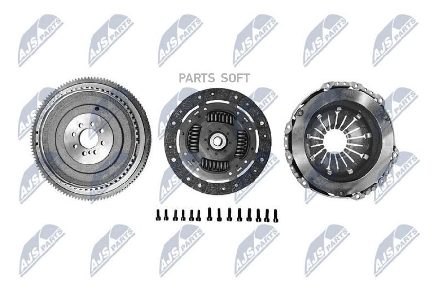 NTY NZSPL003 Кпл сцепления с одномассовым махови opel eng 13cdti corsa c d 03-1 1шт 37213₽