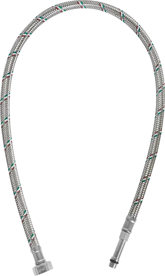 

Гибкая подводка для смесителя UNI-FITT М10x35 1/2 80 см, Серый
