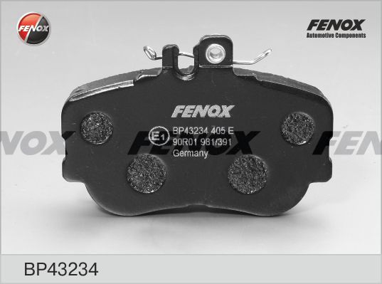 

Тормозные колодки FENOX передние для Mercedes-Benz W202 1.8-2.8/2.0D-2.5TD 93-01 BP43234