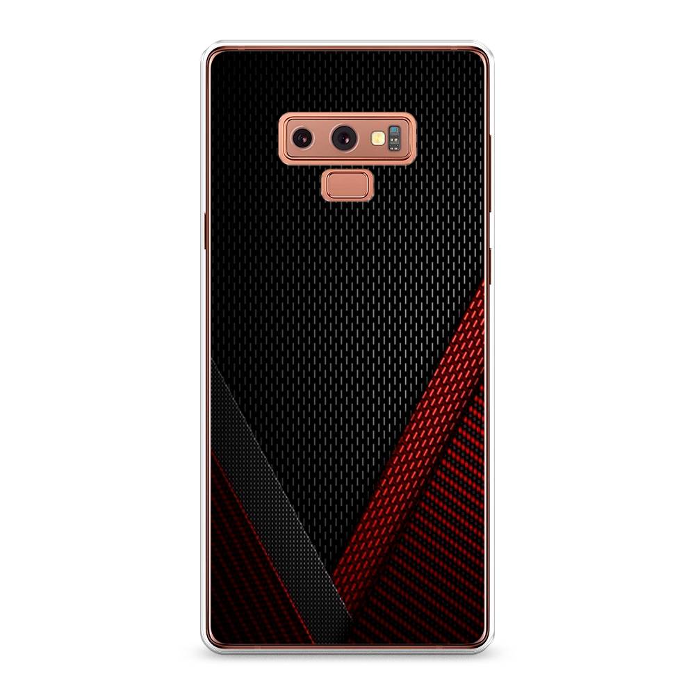 

Чехол Awog на Samsung Galaxy Note 9 "Красный карбон", Черный;красный, 26350-3