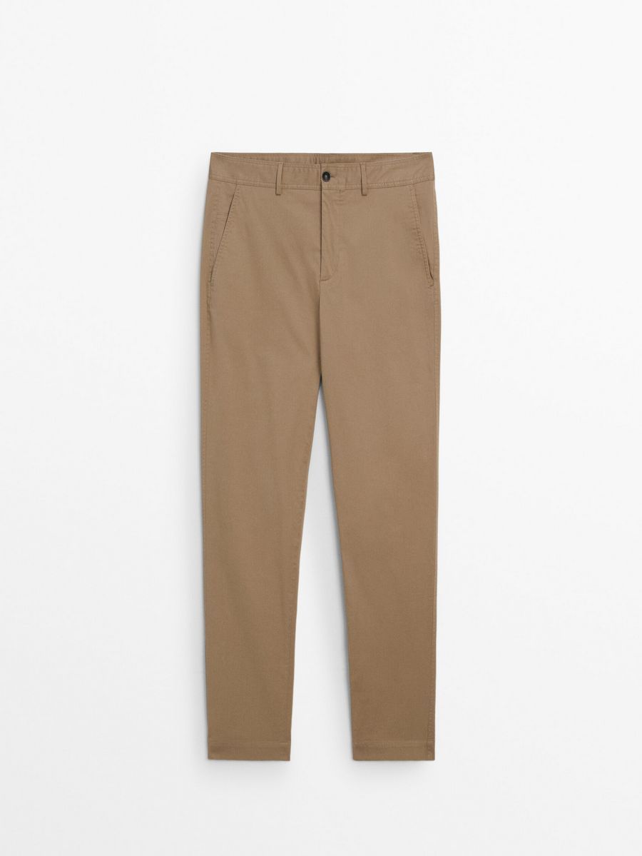 

Брюки мужские Massimo Dutti 0024/016 бежевые 40 EU, Коричневый, 0024/016