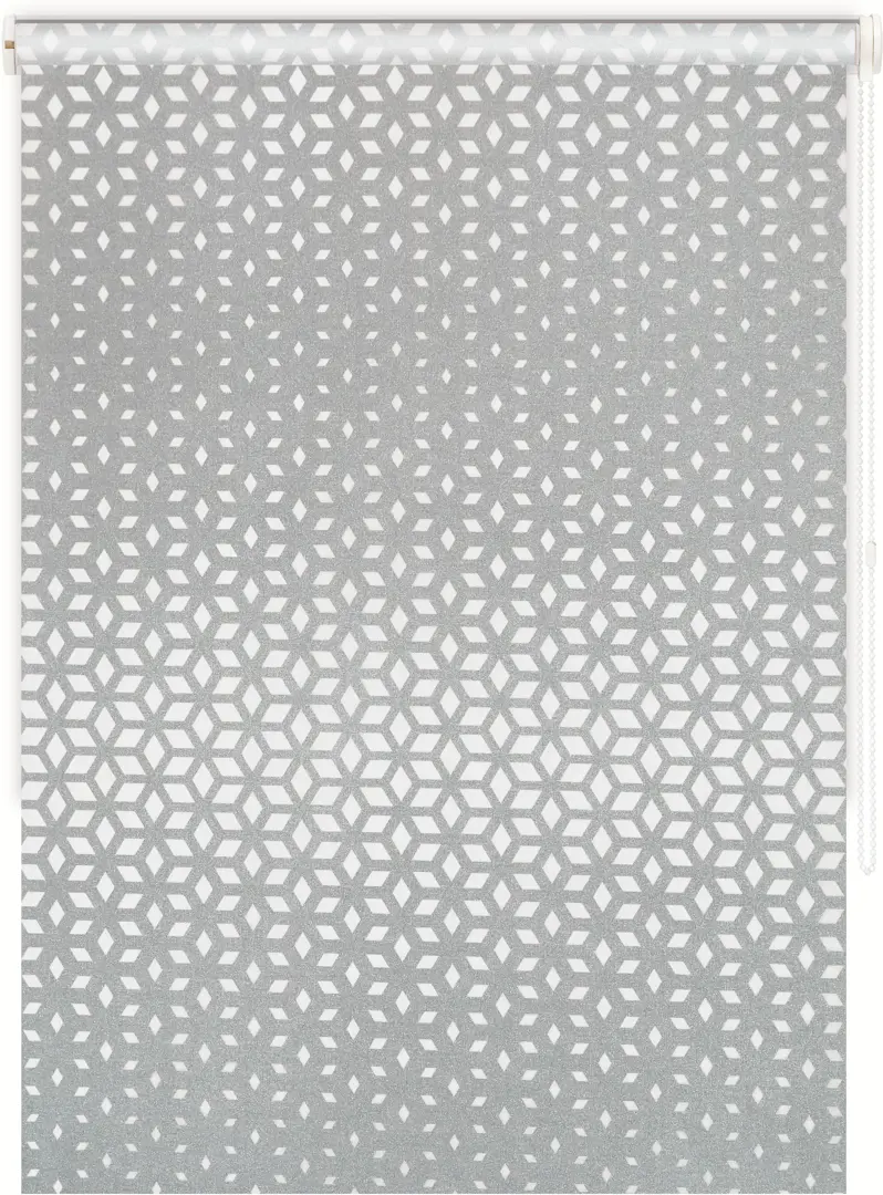 Штора рулонная Мозаика 55x160 см серая