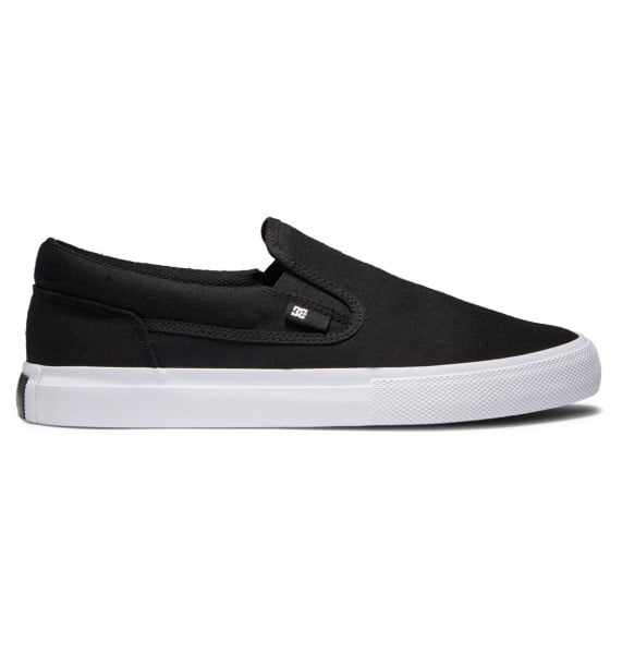 

Слипоны мужские DC SHOES ADYS300645 черные 9.5 US, Черный, ADYS300645