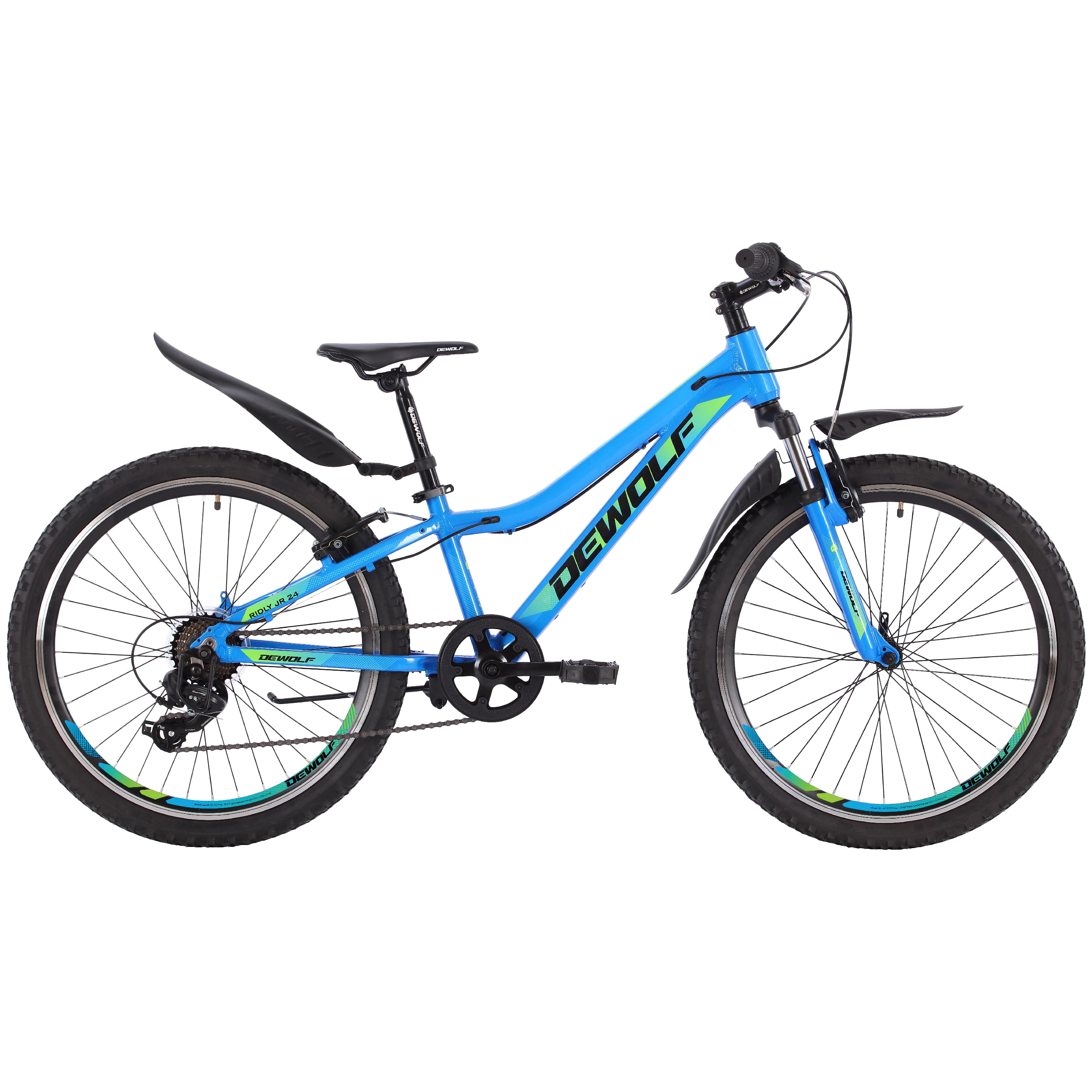 Велосипед Dewolf Ridly JR 24 2022 One Size синий