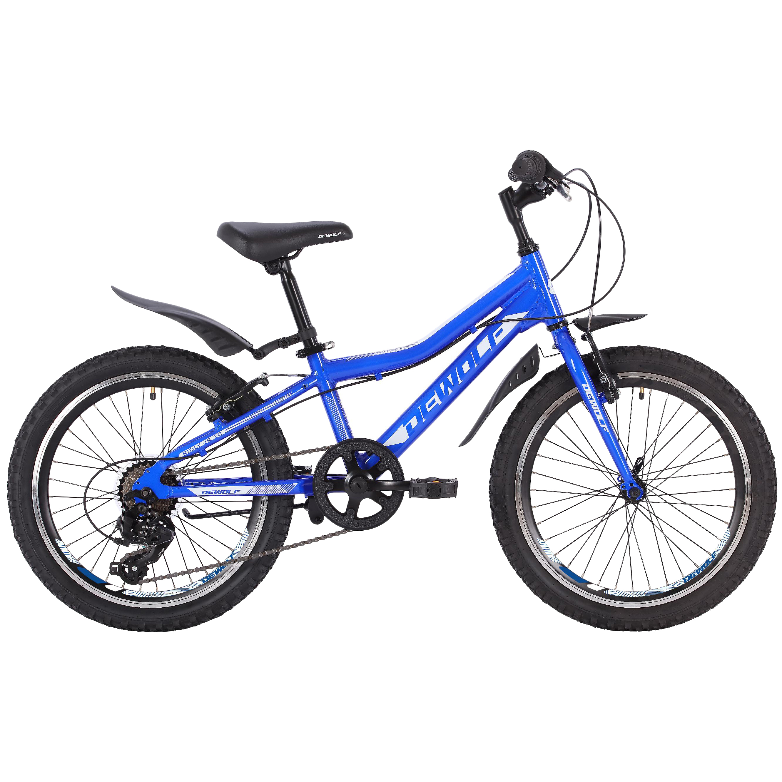 Велосипед Dewolf Ridly JR 20 2022 One Size синий