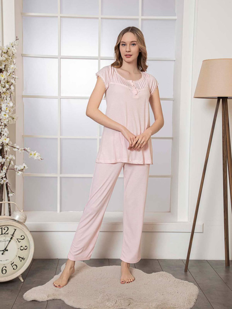 

Пижама для беременных Civil 22D642204SS1-1 розовая XL (товары доставляются из-за рубежа), 22D642204SS1-1