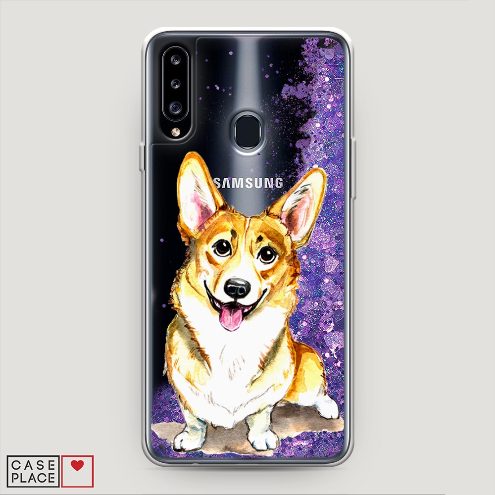 

Чехол Awog на Samsung Galaxy A20s / Самсунг A20s "Малыш корги", Разноцветный, 2100892-1