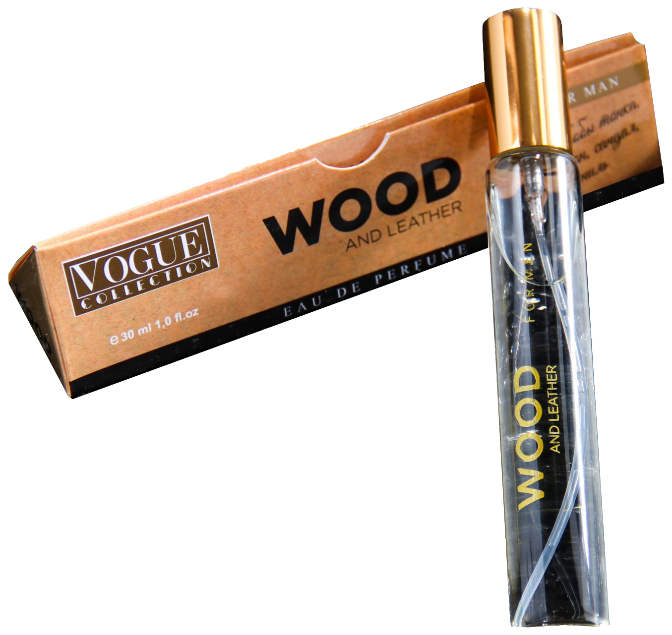 

Парфюмерная вода мужская Wood and leather, 33 мл, Wood and leather Man, 33 мл