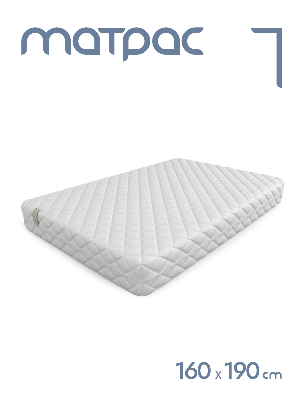 

Матрас пружинный Alat Home Vitor L анатомический 160x190 см mm-27810, Белый, Vitor L