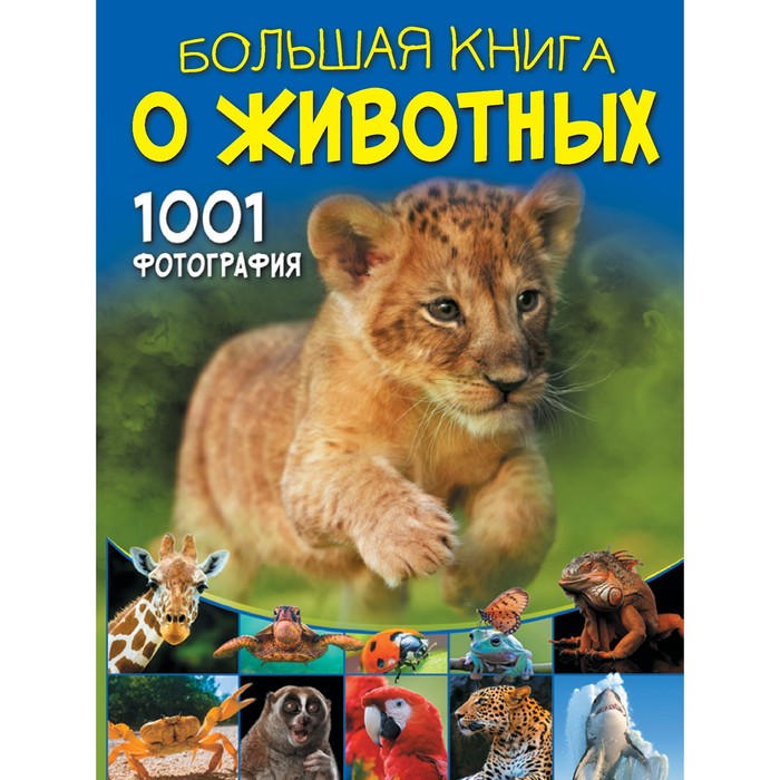 

АСТ Большая книга о животных. 1001 фотография. Ермакович Д. И.