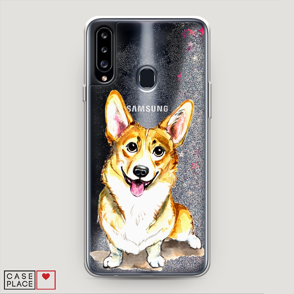 

Чехол Awog на Samsung Galaxy A20s / Самсунг A20s "Малыш корги", 2100891-1