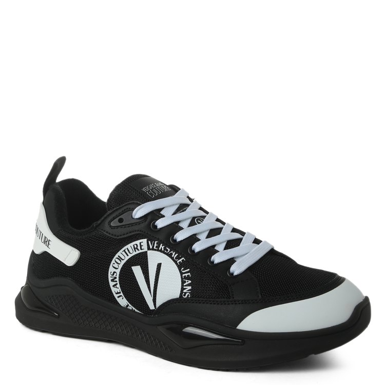 

Кроссовки мужские Versace Jeans Couture 74YA3S1C черные 40 EU, Черный, 74YA3S1C