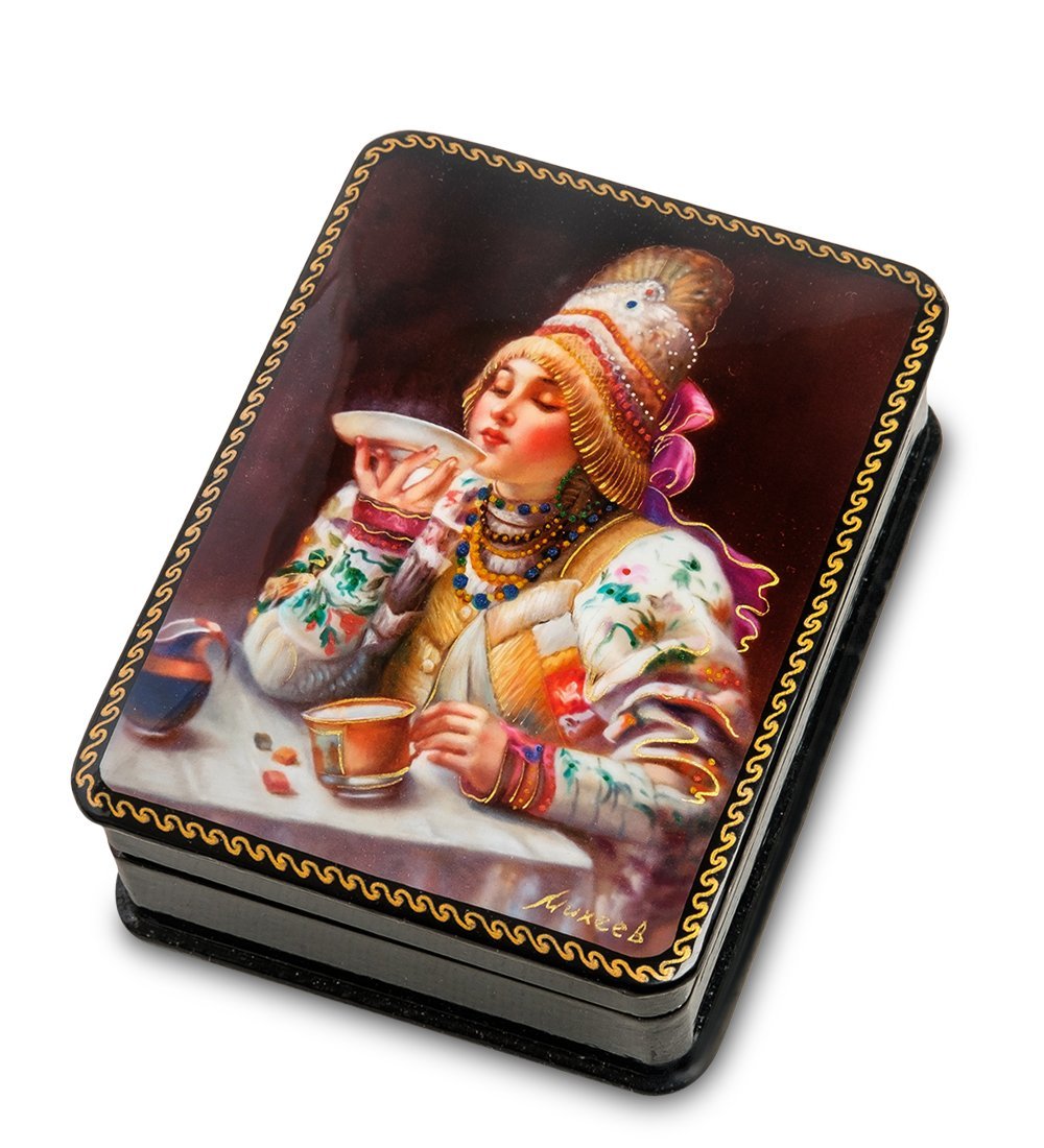 

Шкатулка Чаепитие (ручная работа), Разноцветный, AT2153480