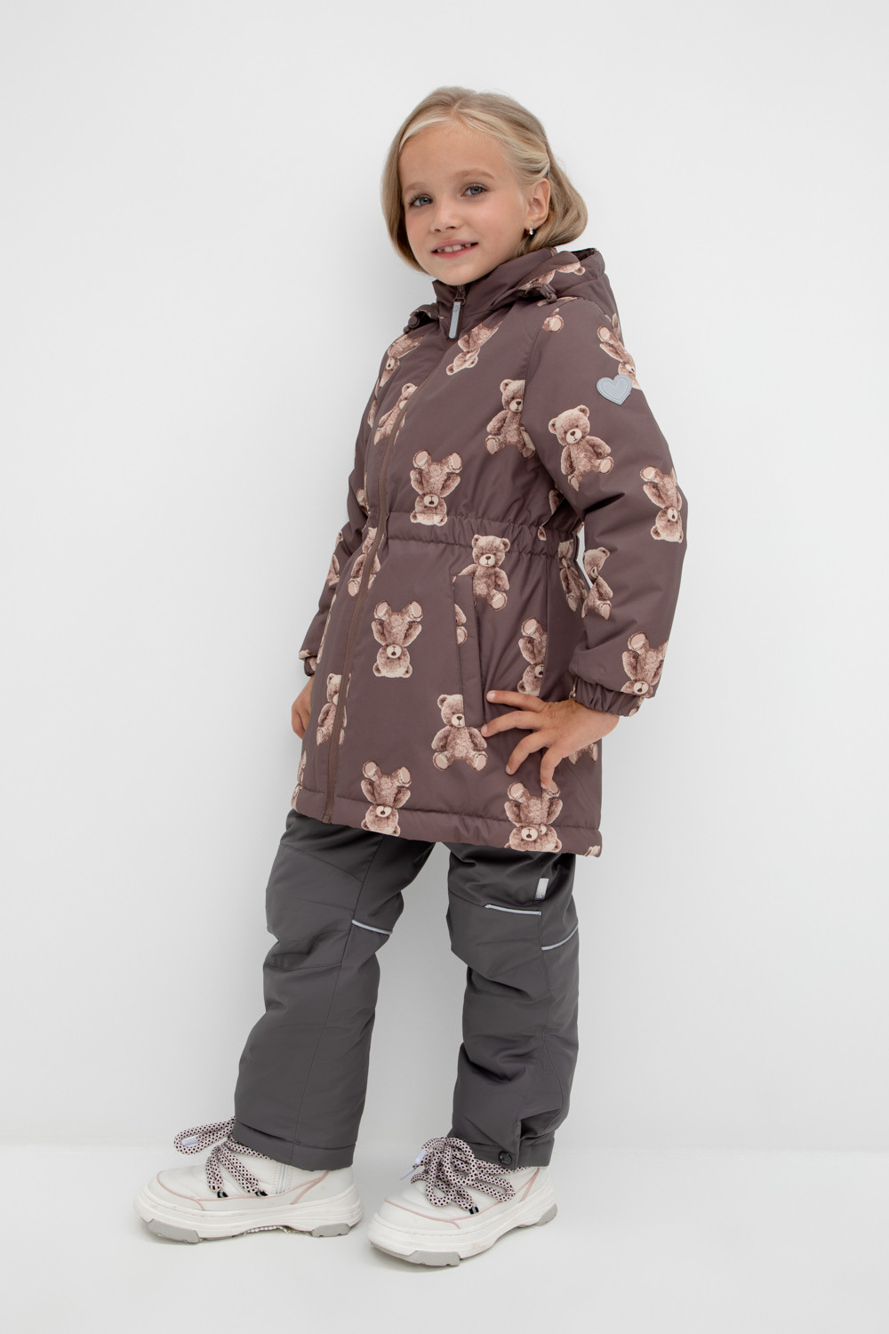 

Куртка детская CROCKID 1G LJKT 024 2 a, капучино, милые мишки, 104, Коричневый, 1G LJKT 024.2_a