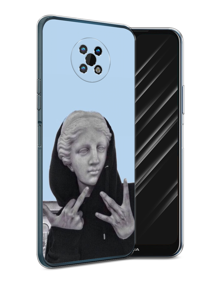 

Чехол Awog на Nokia G50 / Нокиа G50 "SWAG статуя", Голубой, 124950-9