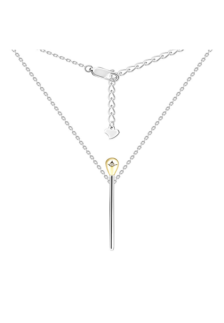 

Колье-галстук из серебра с бриллиантом 45 см Kari Jewelry ПР-010-Б, ПР-010-Б