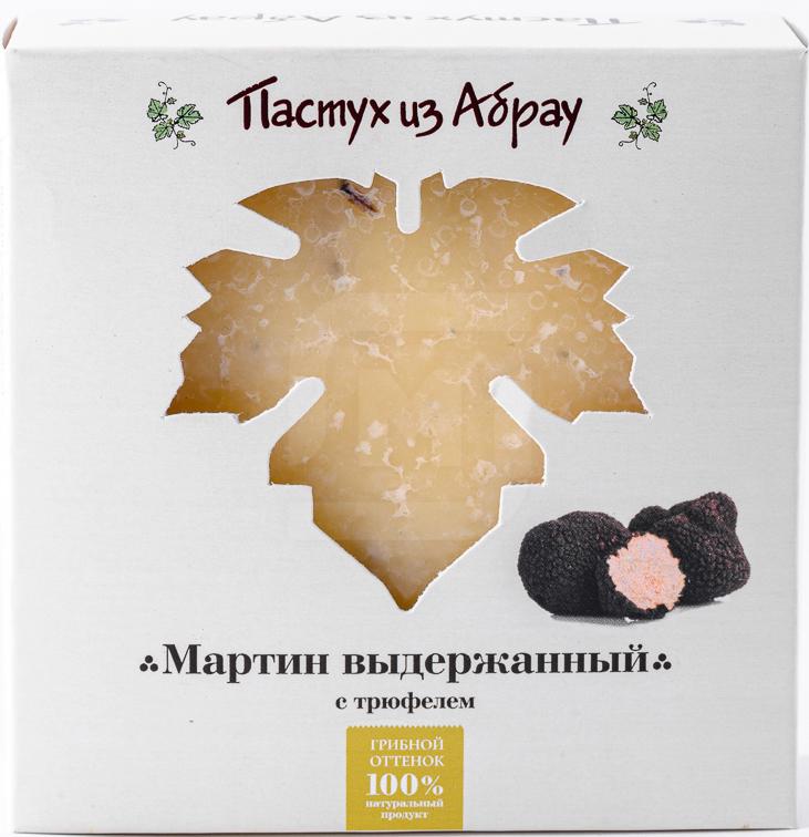 

Сыр полутвердый Пастух из Абрау Мартин с трюфелем 50% 1 кг