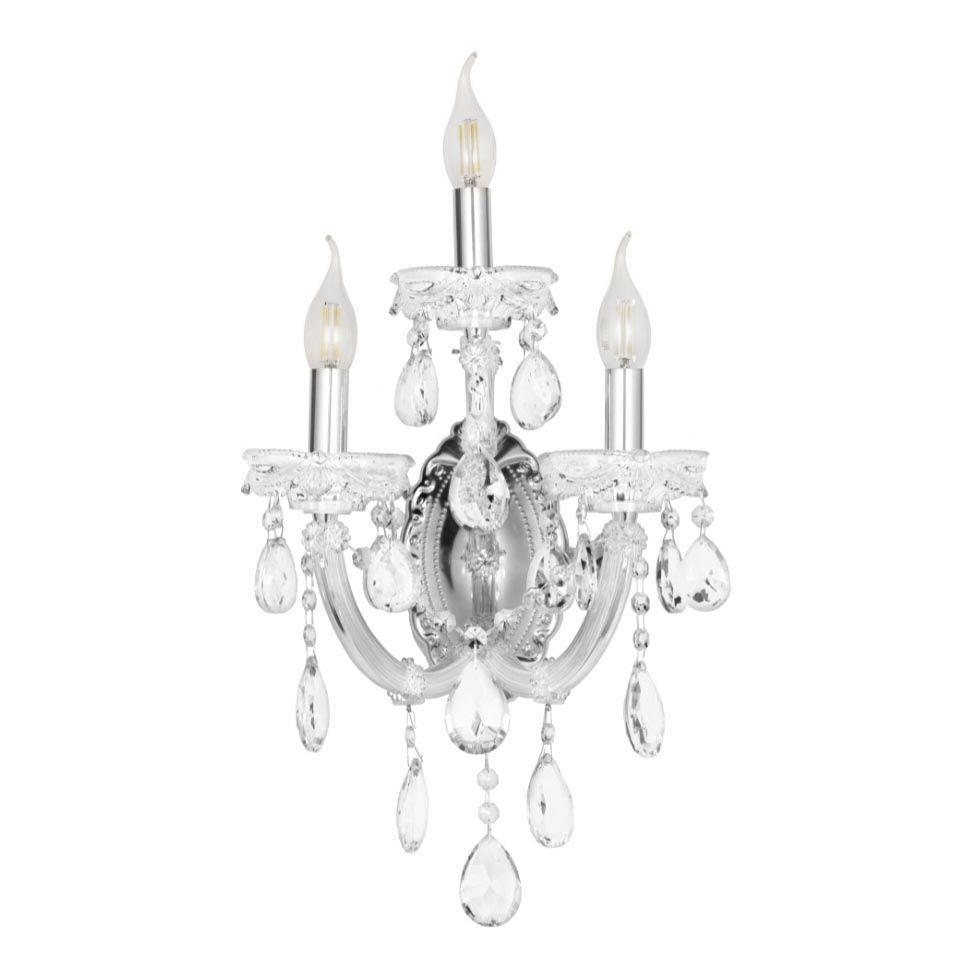 фото Бра lumina deco eliza ldw 7029-3 chr