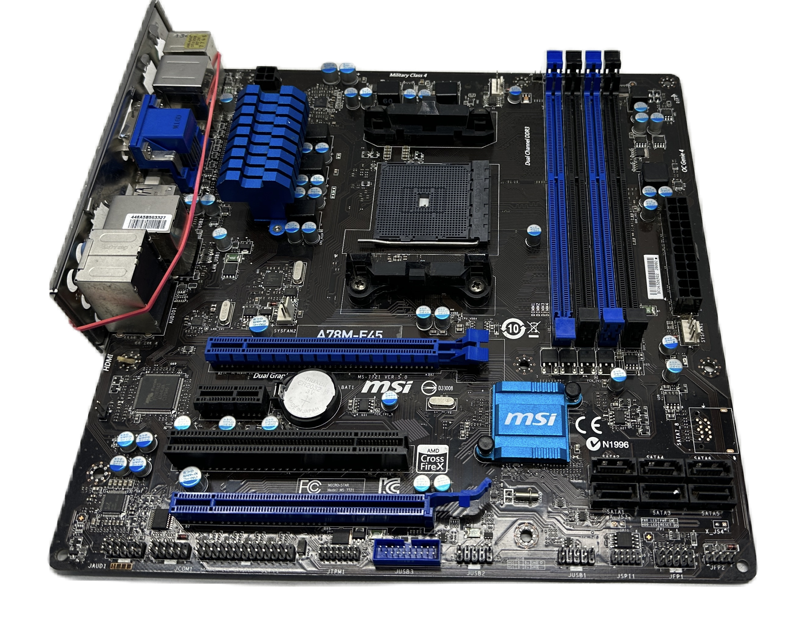 

Материнская плата MSI A78M-E45, A78M-E45