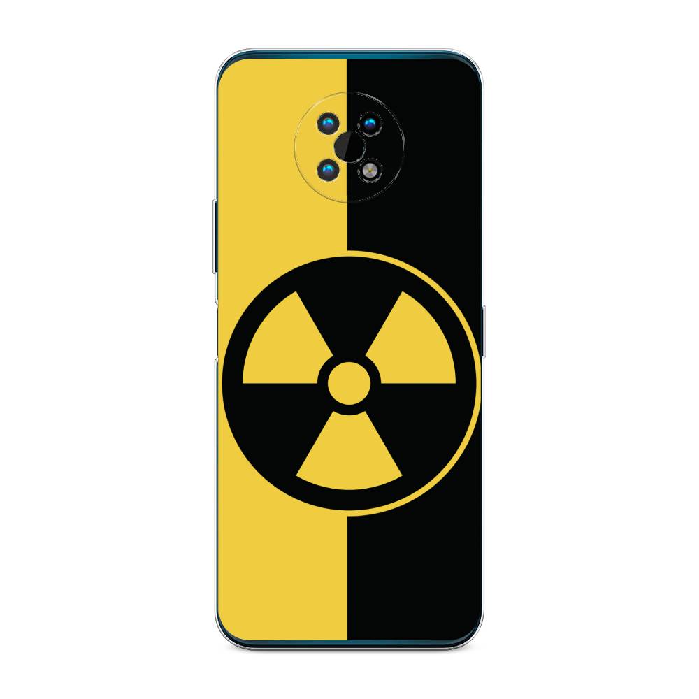 фото Чехол awog "эмблема черно-желтая" для nokia g50