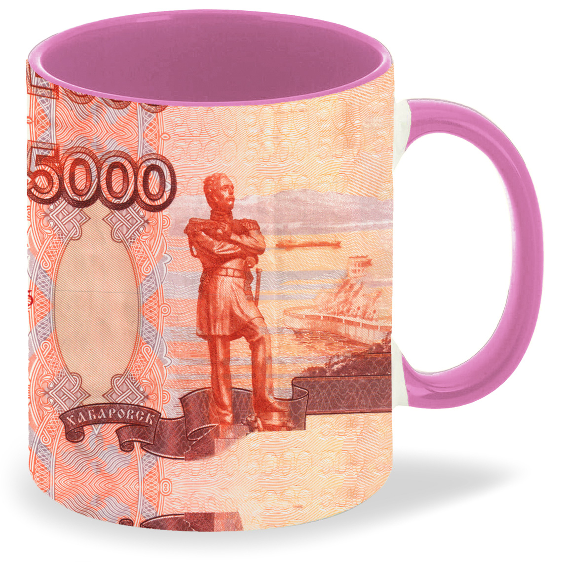 

Кружка CoolPodarok 5000 рублей Пять тысяч рублей, 5000 рублей Пять тысяч рублей
