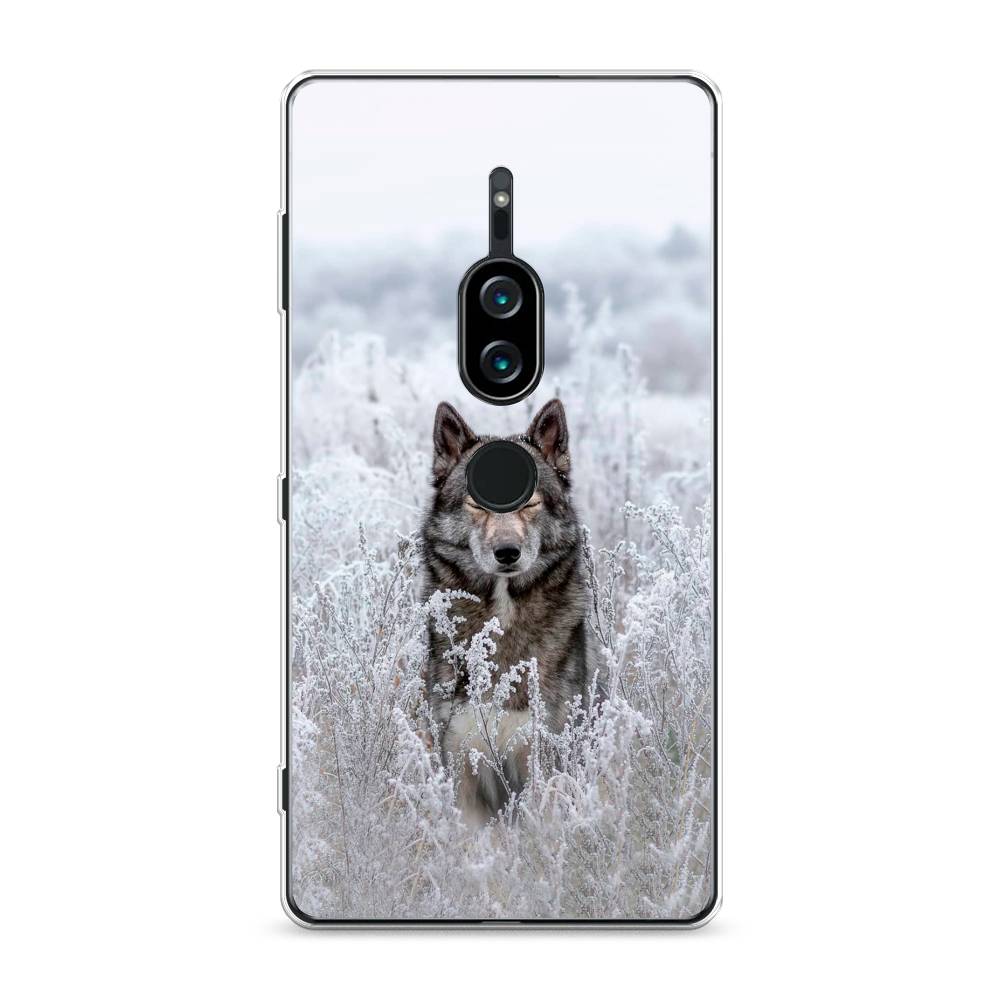 

Силиконовый чехол "Волк в поле" на Sony Xperia XZ2 Premium, 53350-1