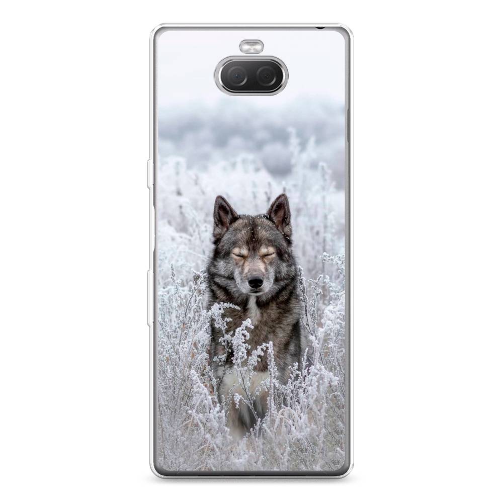 

Силиконовый чехол "Волк в поле" на Sony Xperia 10 Plus, 54150-1