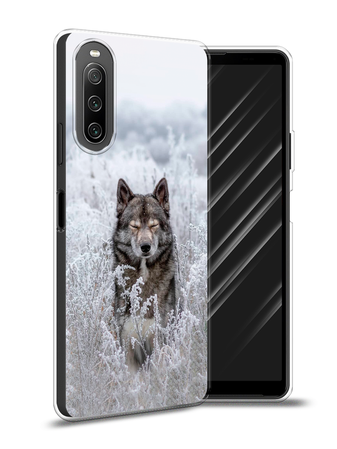 

Чехол Awog на Sony Xperia 10 IV "Волк в поле", Разноцветный, 55250-1
