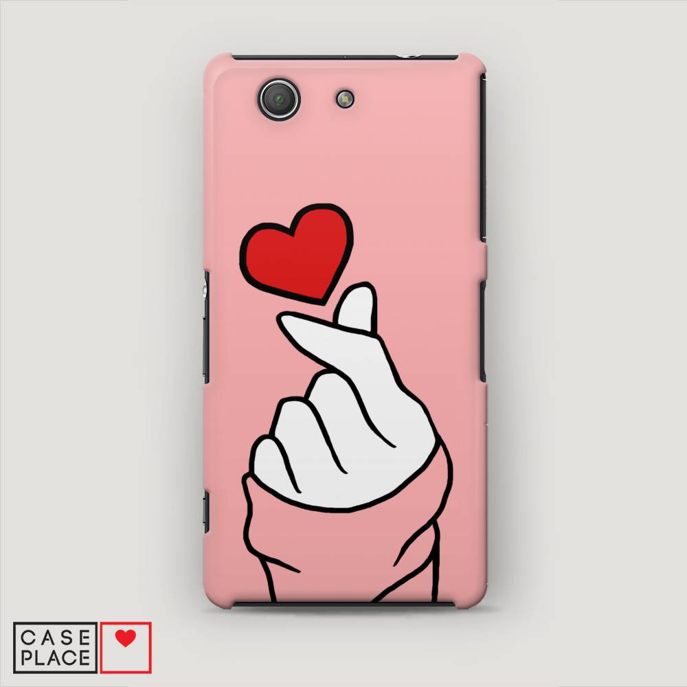 

Пластиковый чехол "Милое сердечко" на Sony Xperia Z3 compact, 52020-5