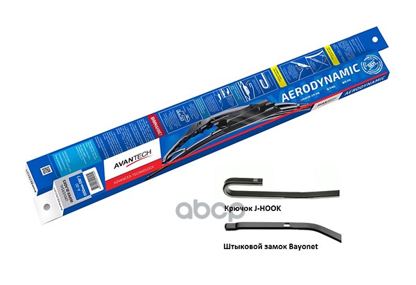 

Щетка Стеклоочистителя Avantech Aerodynamic 325мм ( 13'' ) AVANTECH арт. A-13U