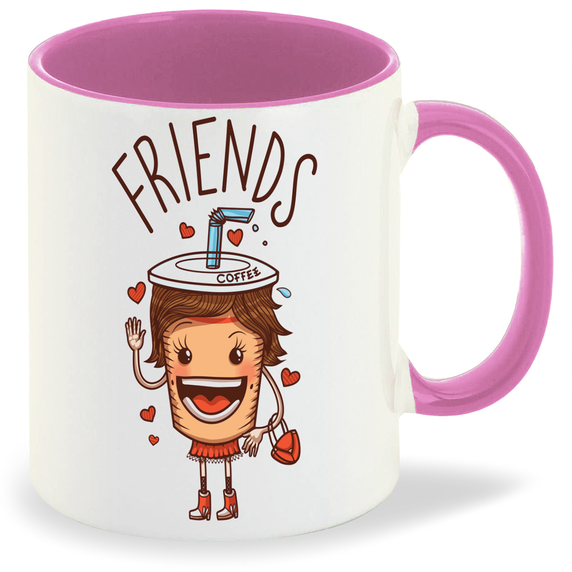 

Кружка CoolPodarok Прикол Friends, Прикол Friends